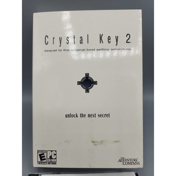 Crystal Key Sequel "Unlock the Next Secret" 2 PC 2 Disks 2004 Adventure Company - Picture 1 of 7